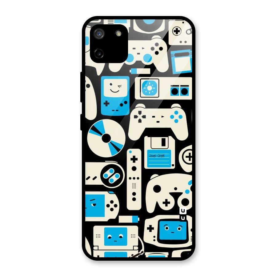 Gamers Glass Back Case for Realme C11