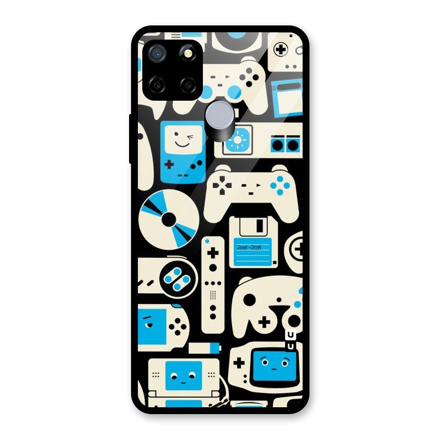 Gamers Glass Back Case for Realme C12