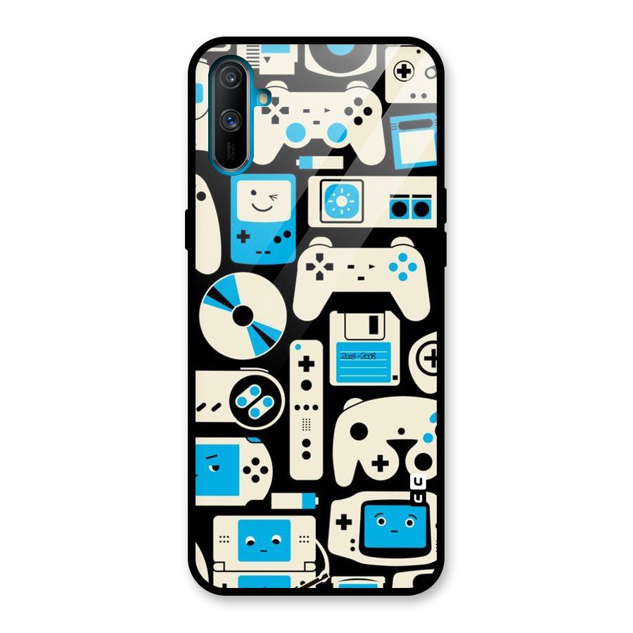 Gamers Glass Back Case for Realme C3