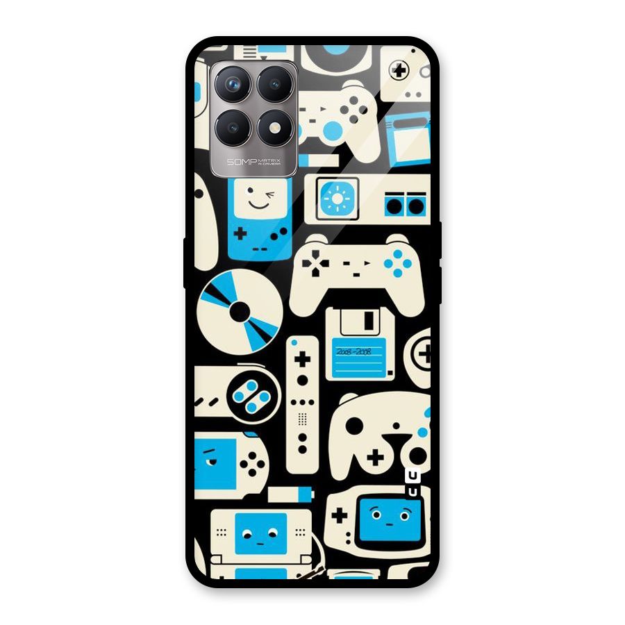Gamers Glass Back Case for Realme Narzo 50