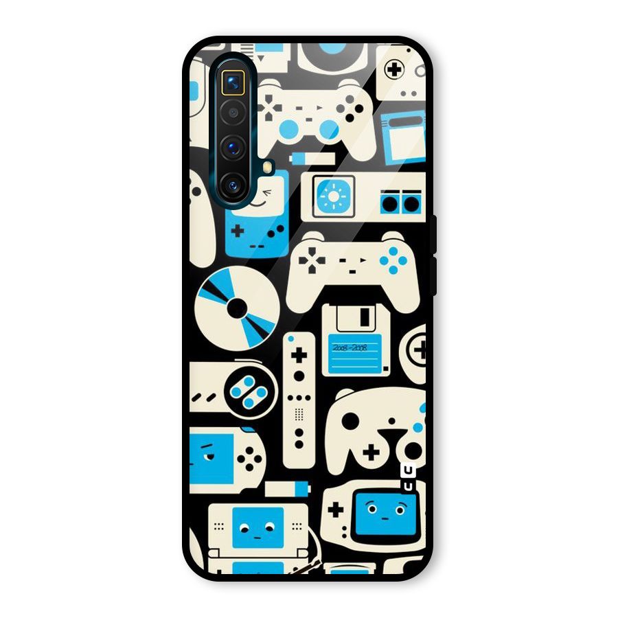 Gamers Glass Back Case for Realme X3