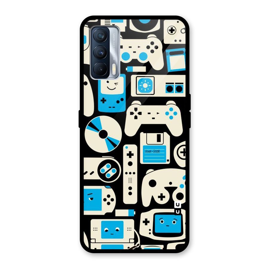 Gamers Glass Back Case for Realme X7