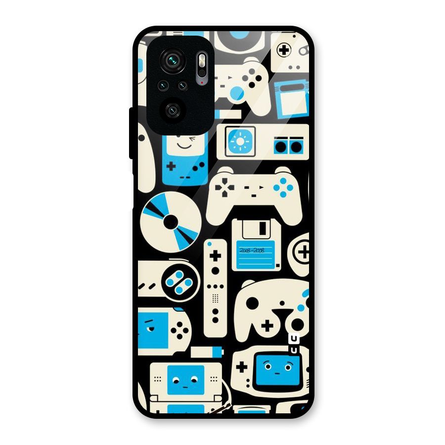 Gamers Glass Back Case for Redmi Note 11 SE