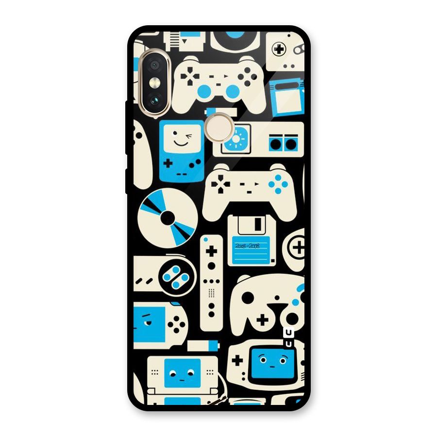 Gamers Glass Back Case for Redmi Note 5 Pro