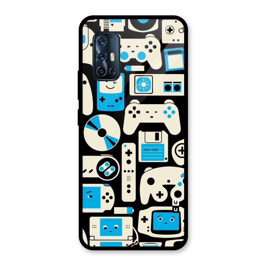 Gamers Glass Back Case for Vivo V17