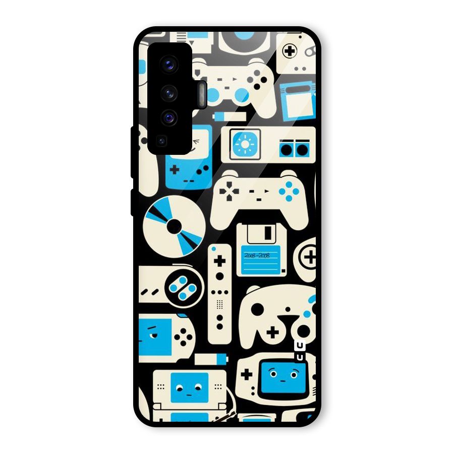 Gamers Glass Back Case for Vivo X50