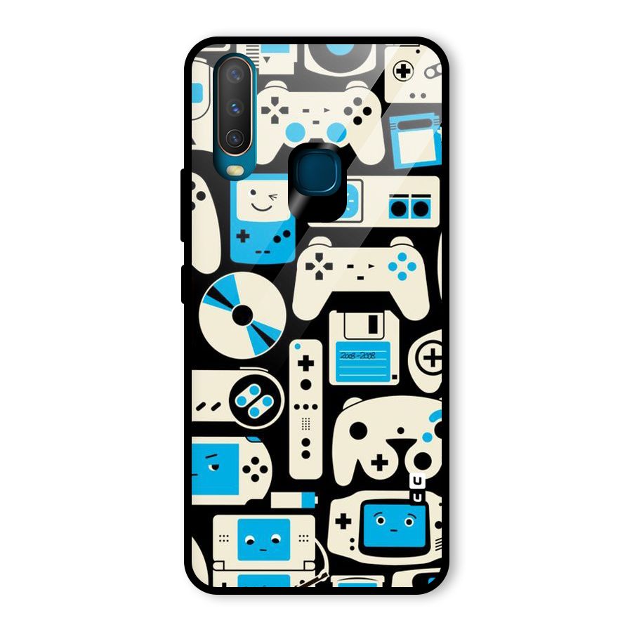 Gamers Glass Back Case for Vivo Y17