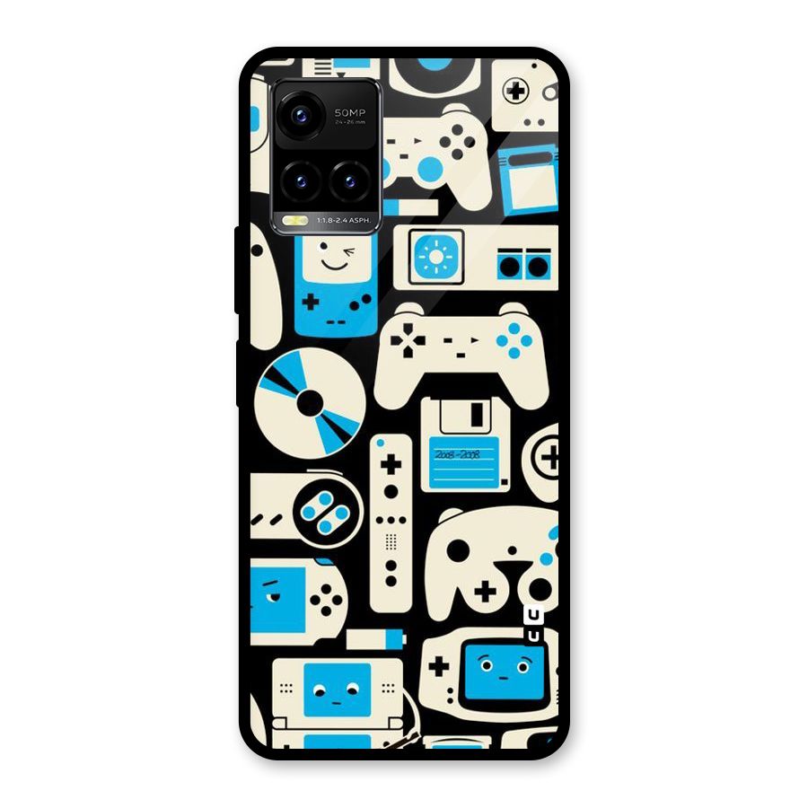 Gamers Glass Back Case for Vivo Y21T