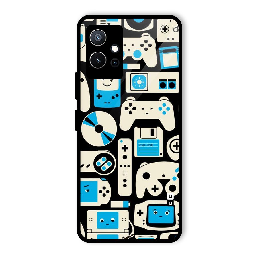 Gamers Glass Back Case for Vivo Y75 5G