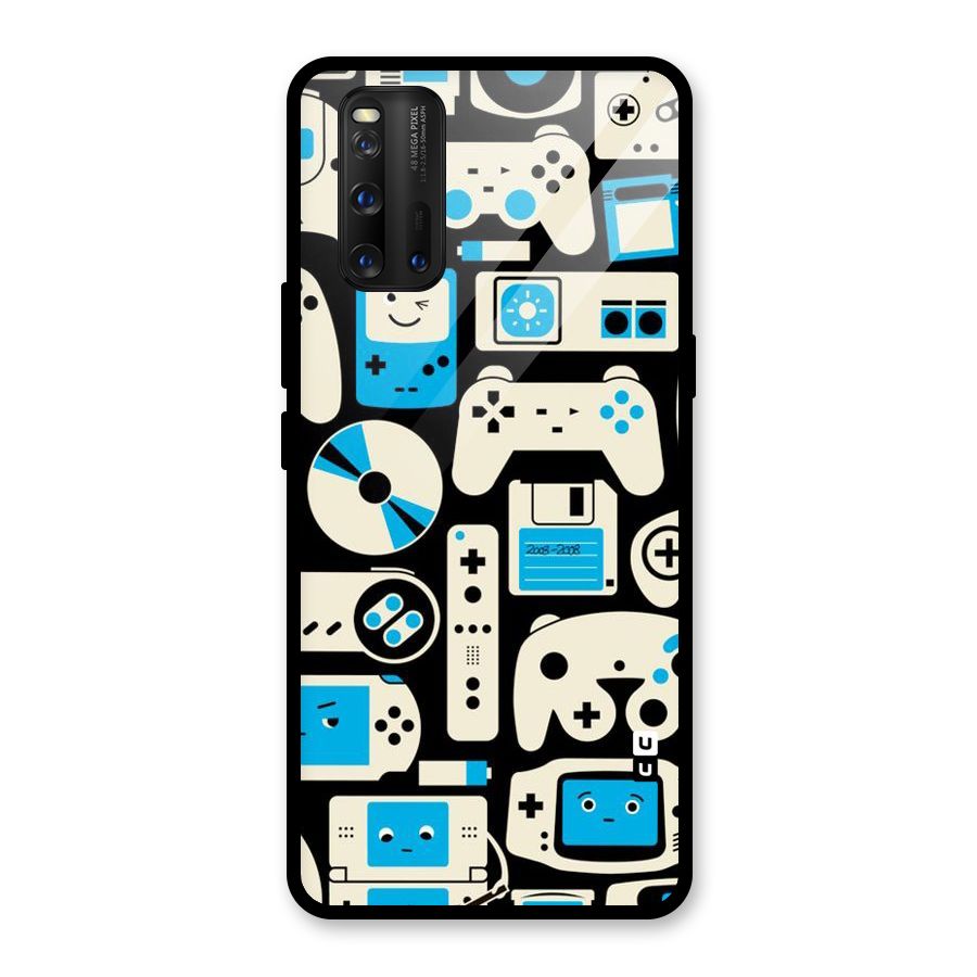 Gamers Glass Back Case for Vivo iQOO 3