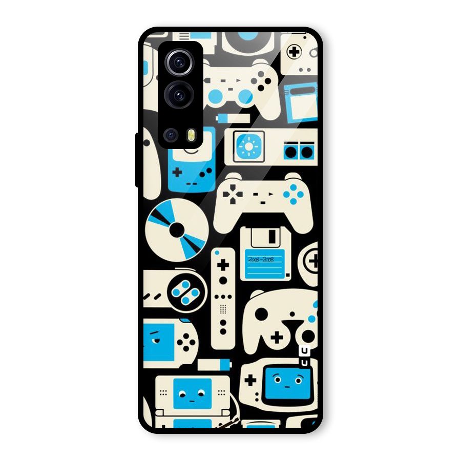 Gamers Glass Back Case for Vivo iQOO Z3
