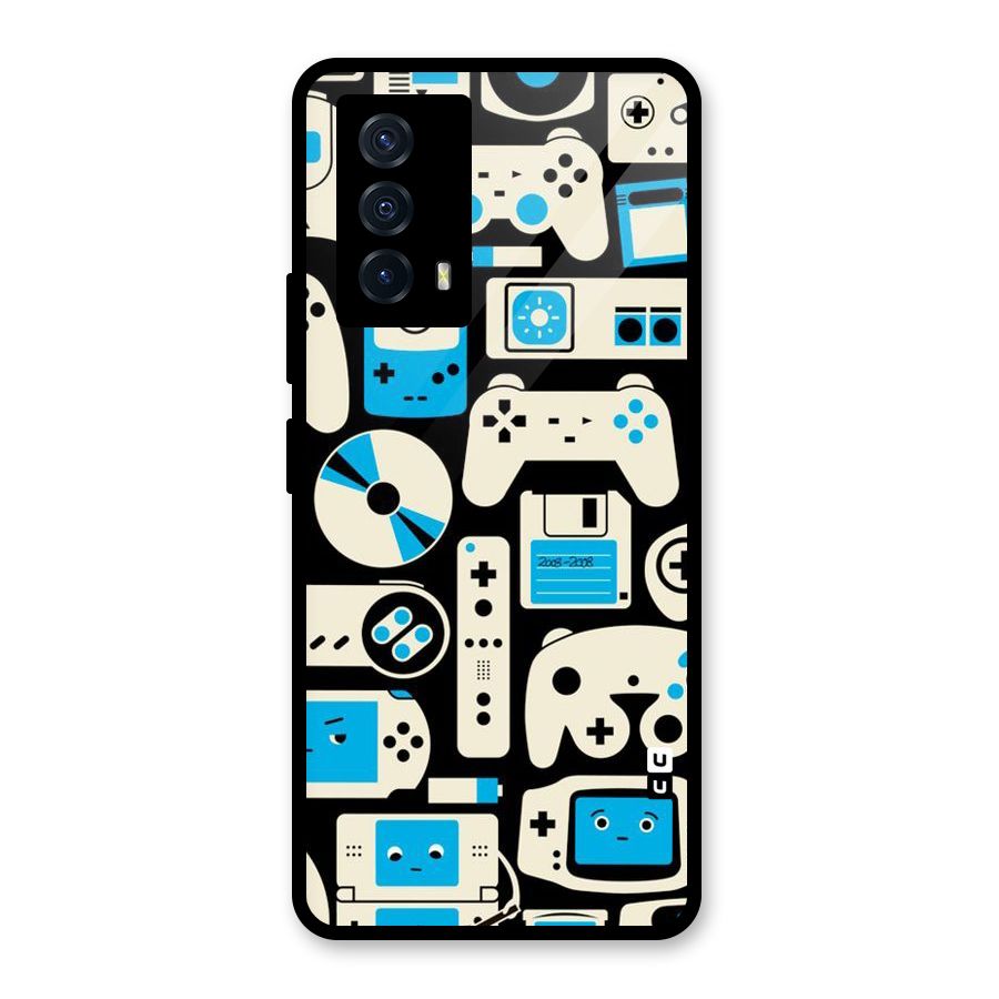 Gamers Glass Back Case for Vivo iQOO Z5
