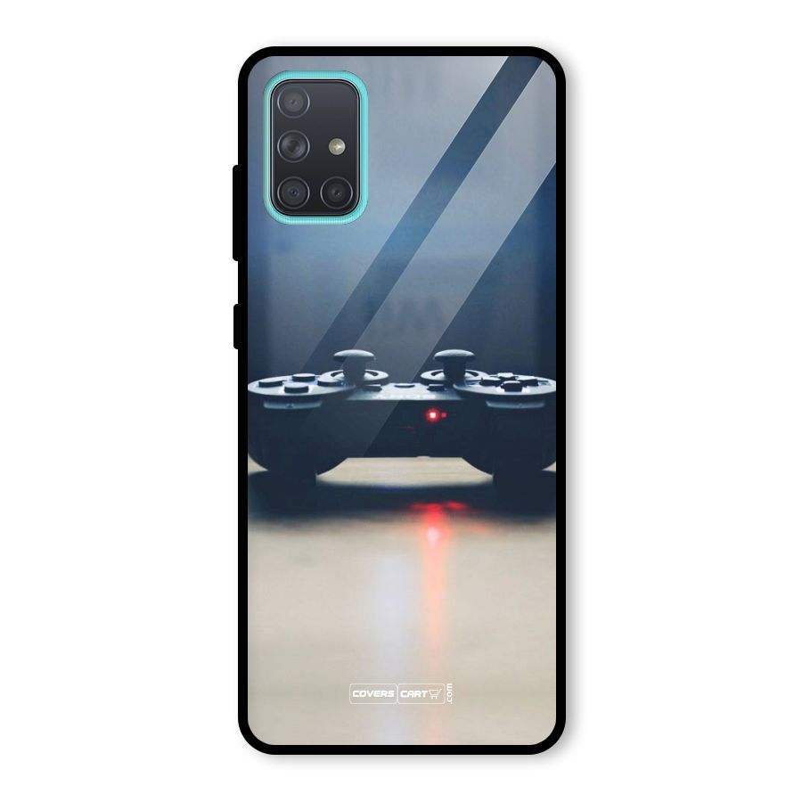 Gaming Console Glass Back Case for Galaxy A71