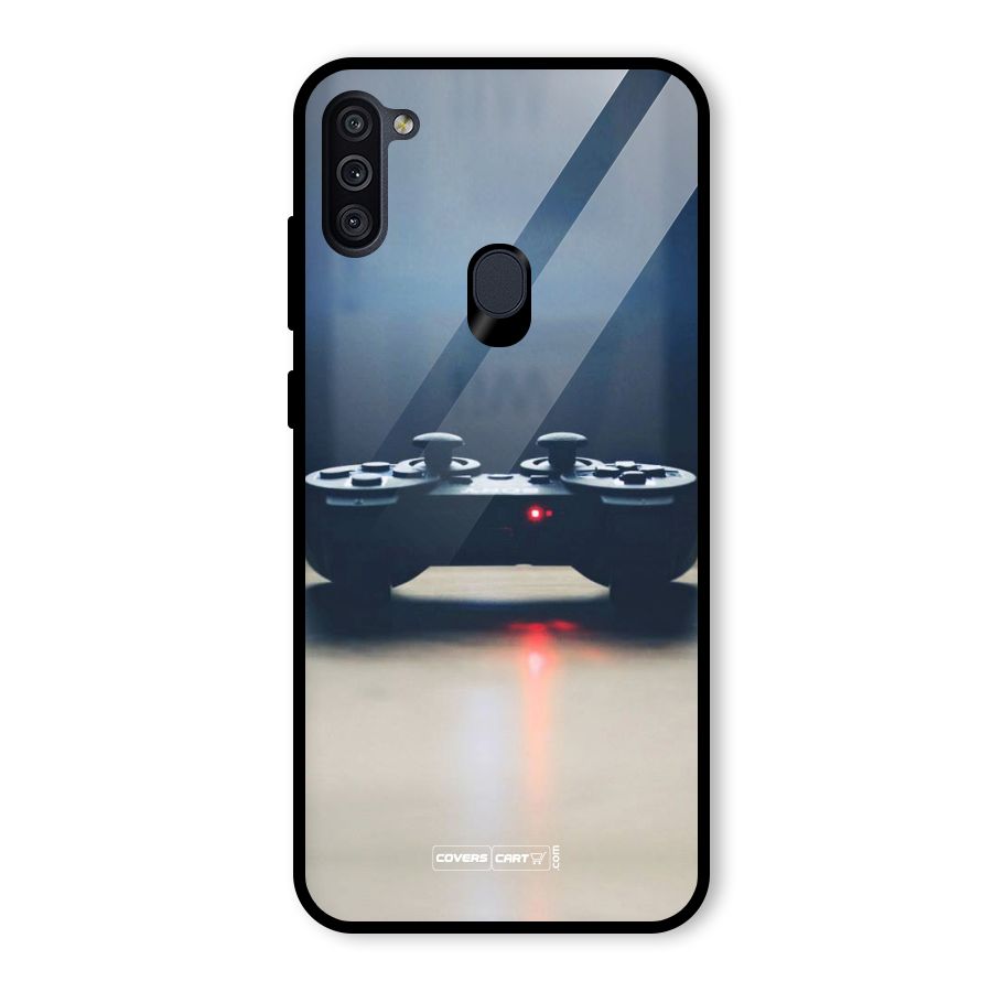 Gaming Console Glass Back Case for Galaxy M11