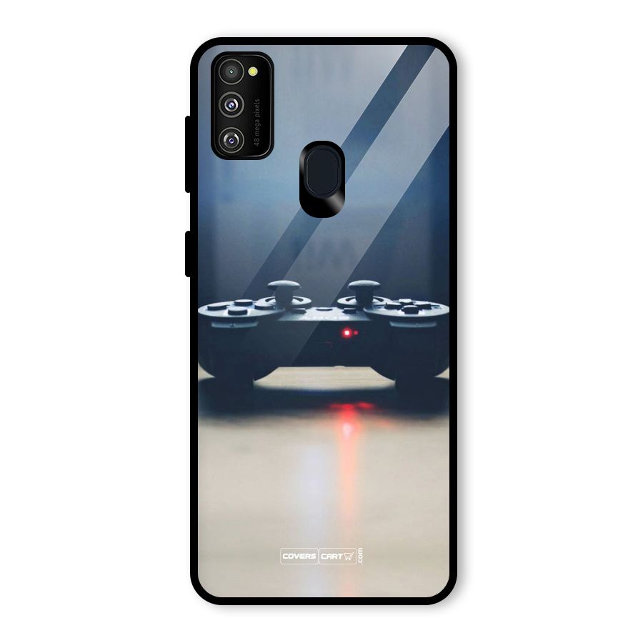 Gaming Console Glass Back Case for Galaxy M30s