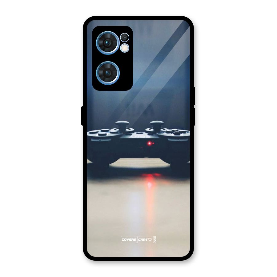 Gaming Console Glass Back Case for Oppo Reno7 5G