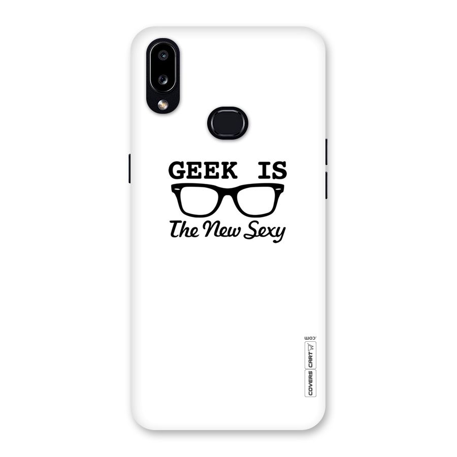 Geek Is The New Sexy Back Case for Galaxy A10s