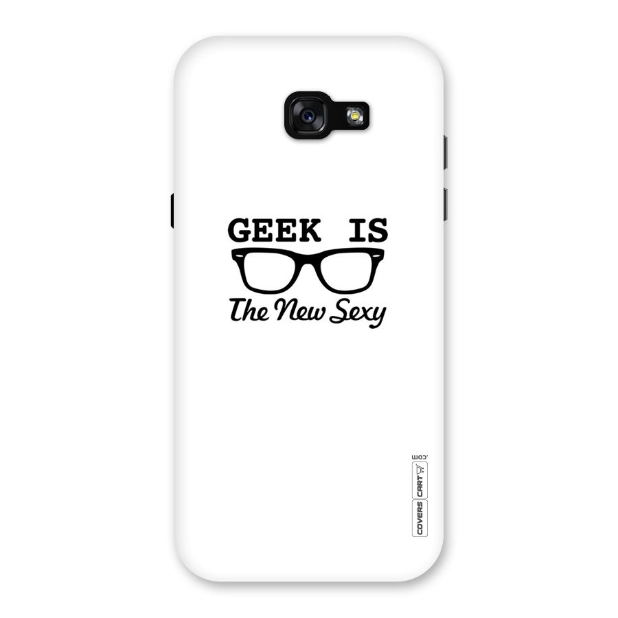 Geek Is The New Sexy Back Case for Galaxy A7 (2017)