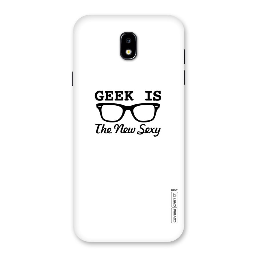 Geek Is The New Sexy Back Case for Galaxy J7 Pro