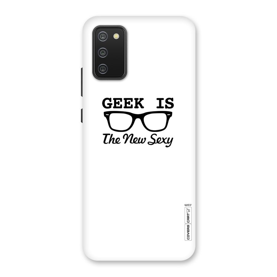 Geek Is The New Sexy Back Case for Galaxy M02s