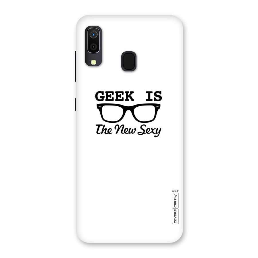 Geek Is The New Sexy Back Case for Galaxy M10s