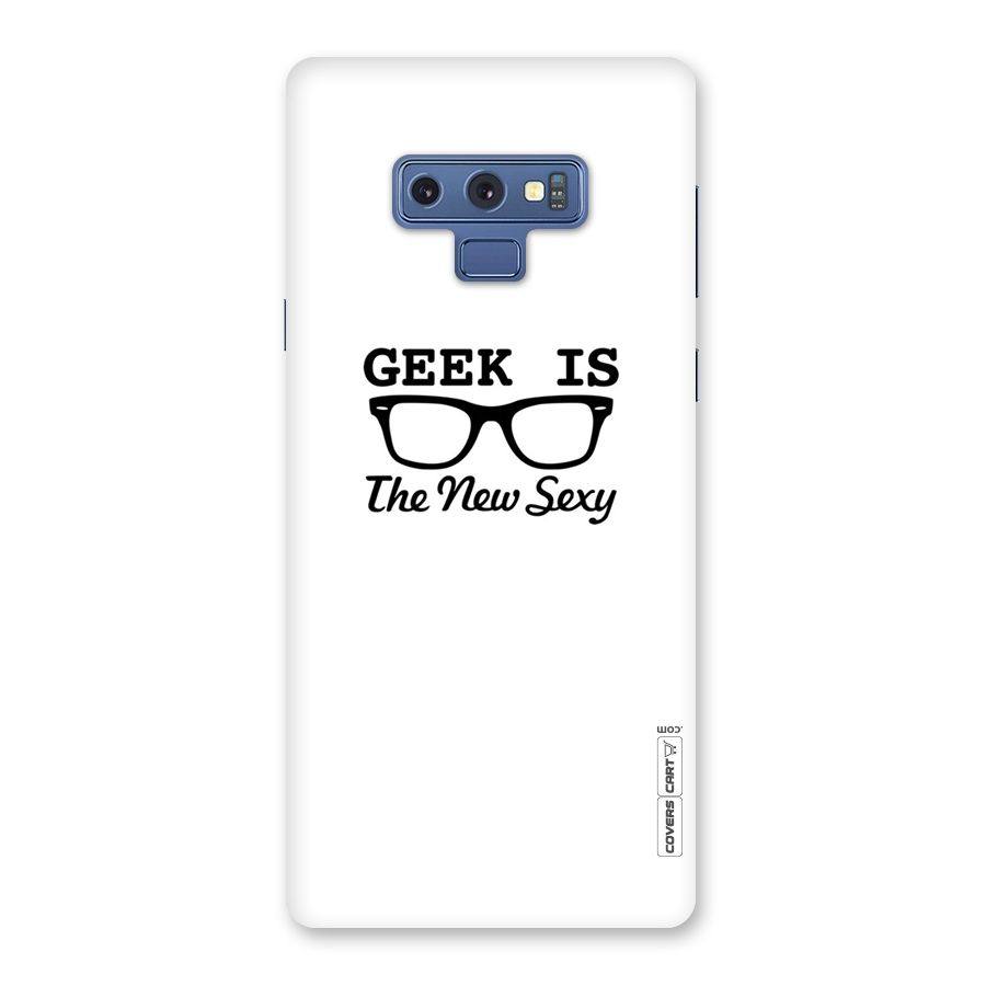 Geek Is The New Sexy Back Case for Galaxy Note 9