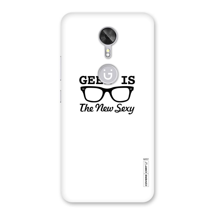 Geek Is The New Sexy Back Case for Gionee A1