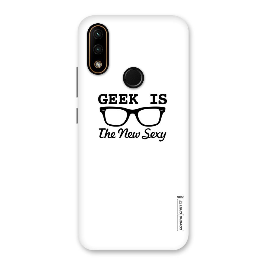 Geek Is The New Sexy Back Case for Lenovo A6 Note