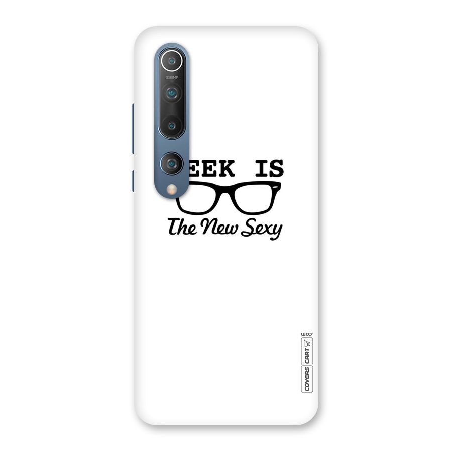 Geek Is The New Sexy Back Case for Mi 10