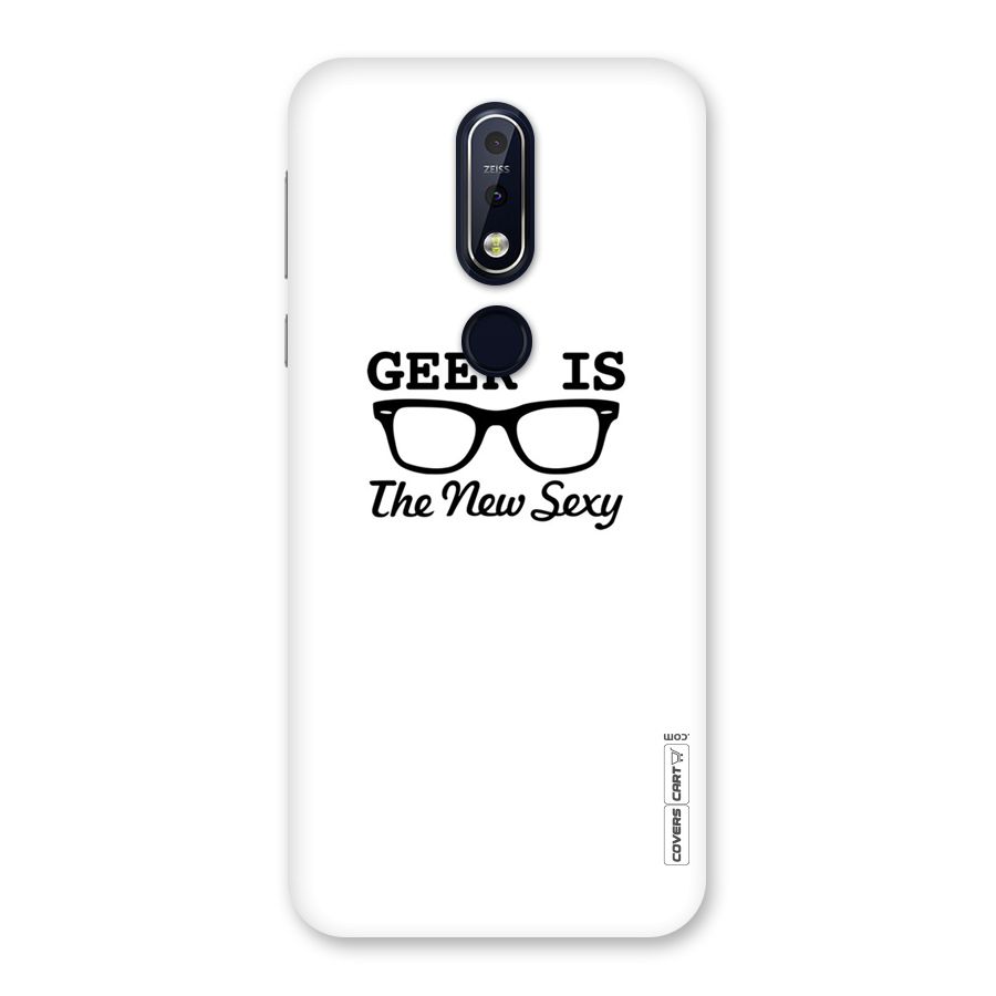 Geek Is The New Sexy Back Case for Nokia 7.1