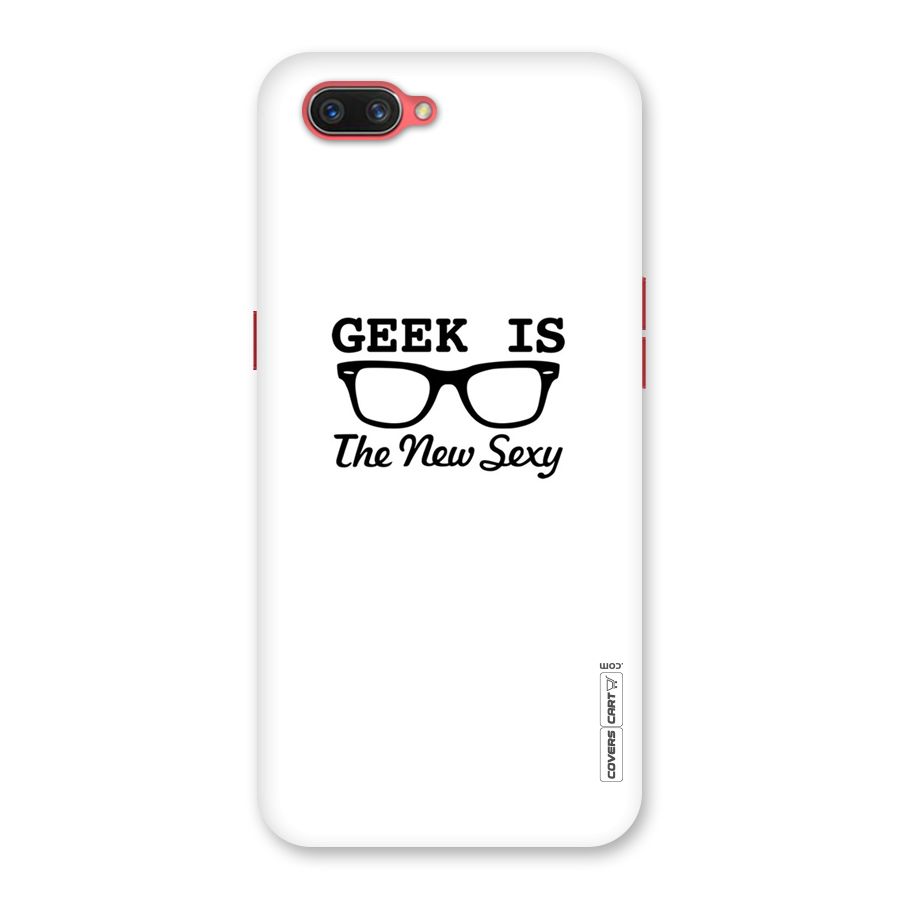 Geek Is The New Sexy Back Case for Oppo A3s