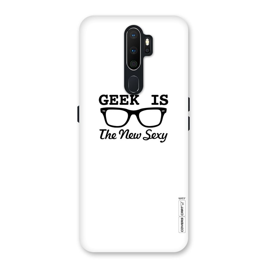 Geek Is The New Sexy Back Case for Oppo A5 (2020)