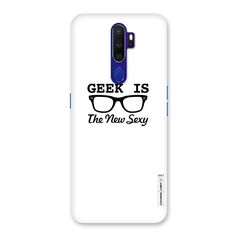 Geek Is The New Sexy Back Case for Oppo A9 (2020)
