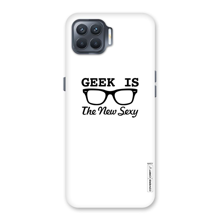 Geek Is The New Sexy Back Case for Oppo F17 Pro