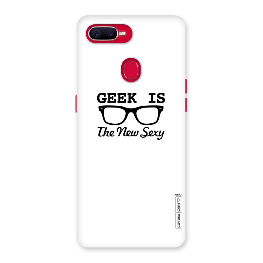 Geek Is The New Sexy Back Case for Oppo F9 Pro