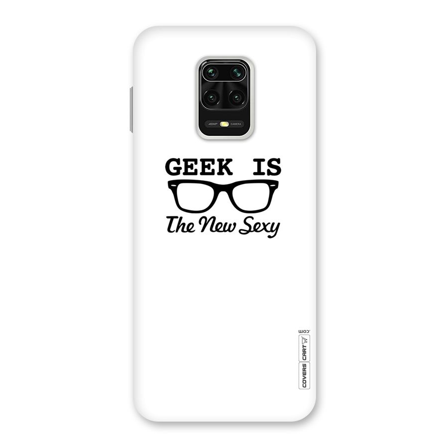 Geek Is The New Sexy Back Case for Redmi Note 9 Pro
