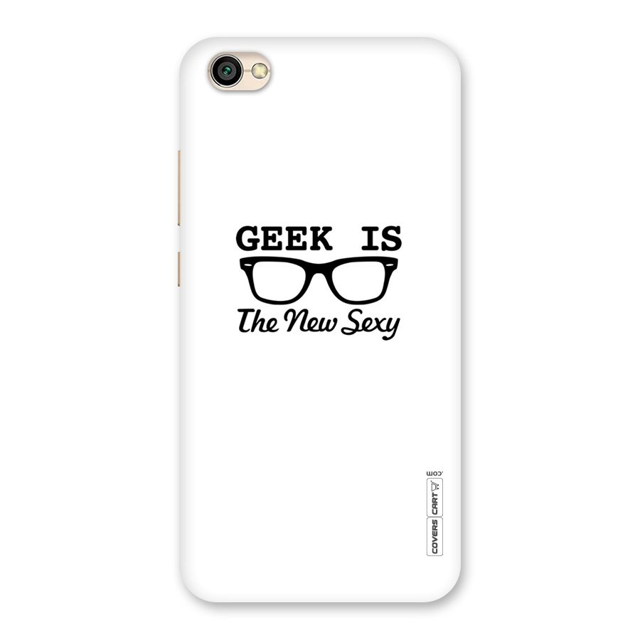 Geek Is The New Sexy Back Case for Redmi Y1 Lite
