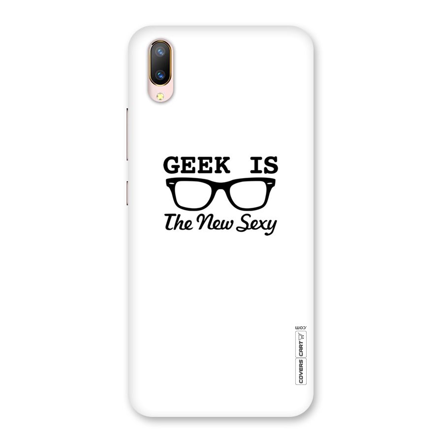 Geek Is The New Sexy Back Case for Vivo V11 Pro