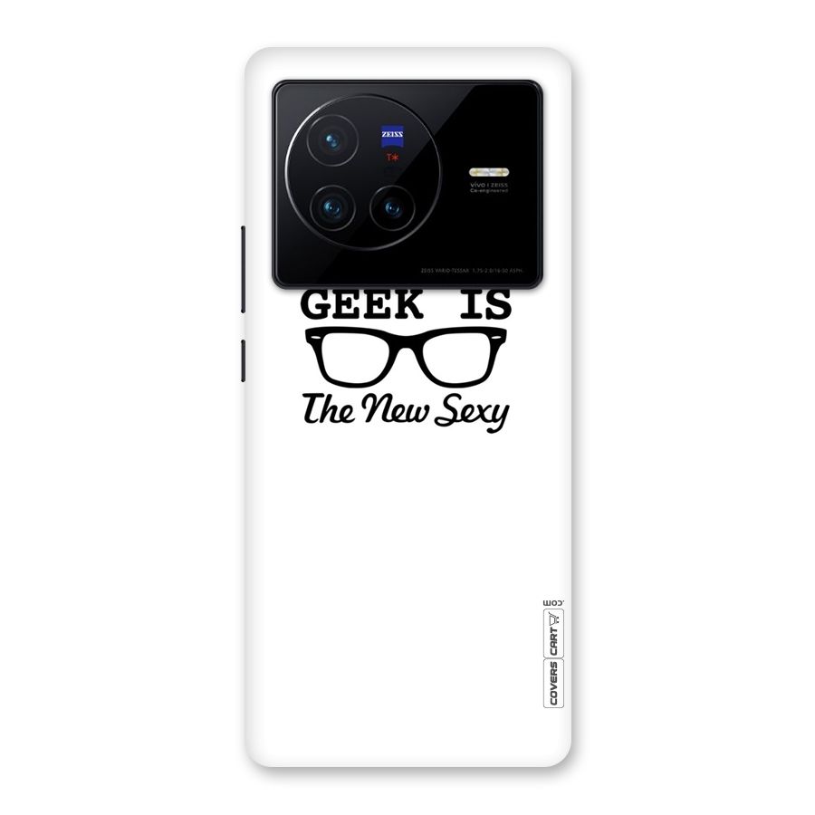 Geek Is The New Sexy Back Case for Vivo X80
