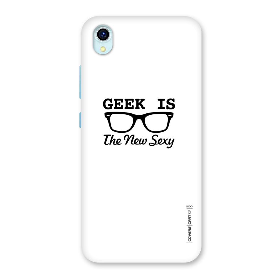 Geek Is The New Sexy Back Case for Vivo Y1s