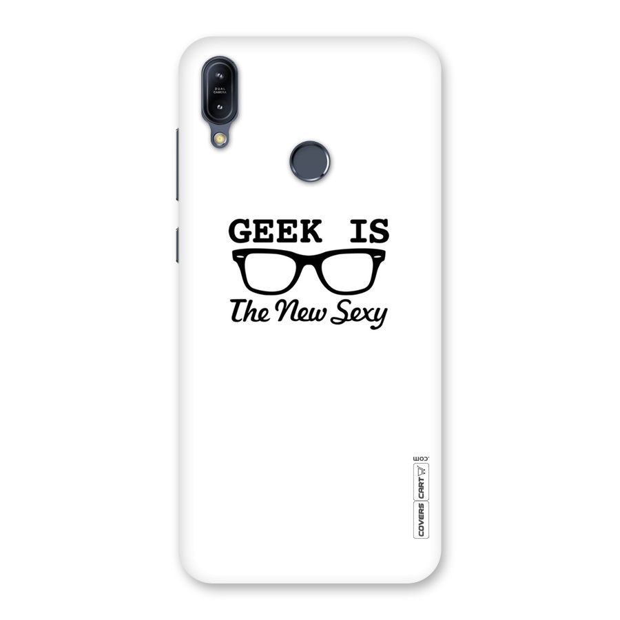 Geek Is The New Sexy Back Case for Zenfone Max M2