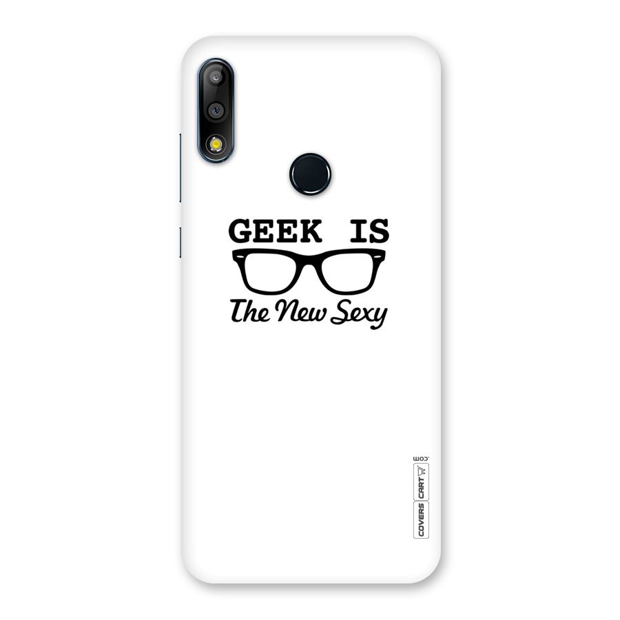 Geek Is The New Sexy Back Case for Zenfone Max Pro M2