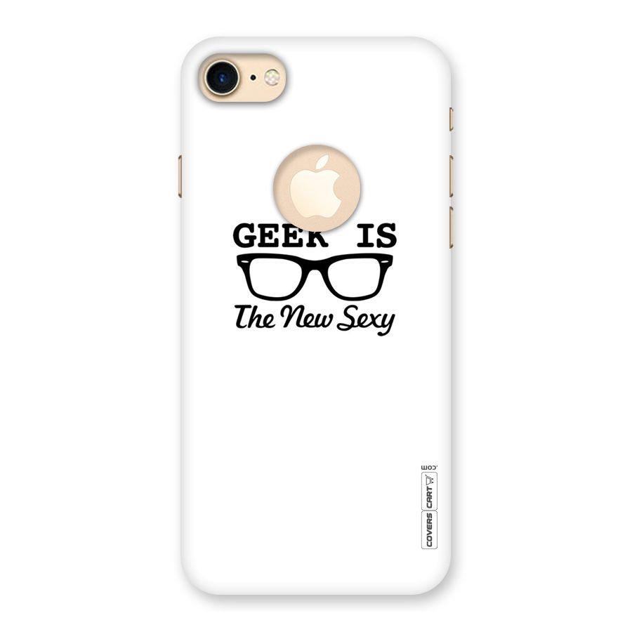 Geek Is The New Sexy Back Case for iPhone 7 Logo Cut