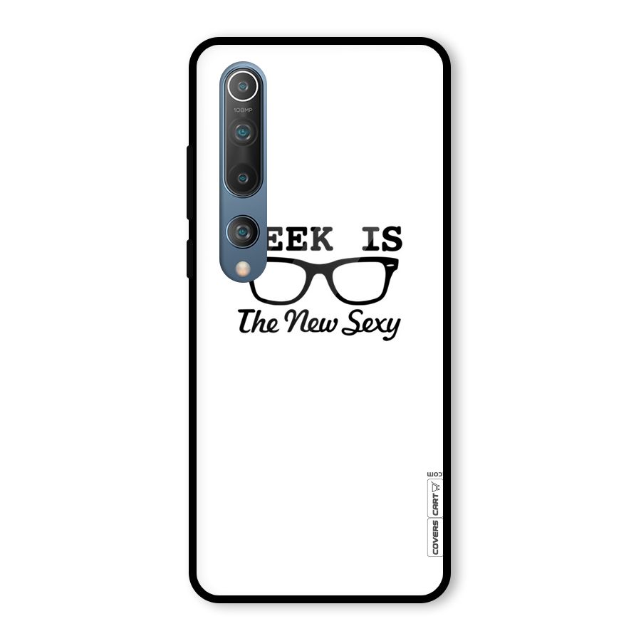 Geek Is The New Sexy Glass Back Case for Mi 10