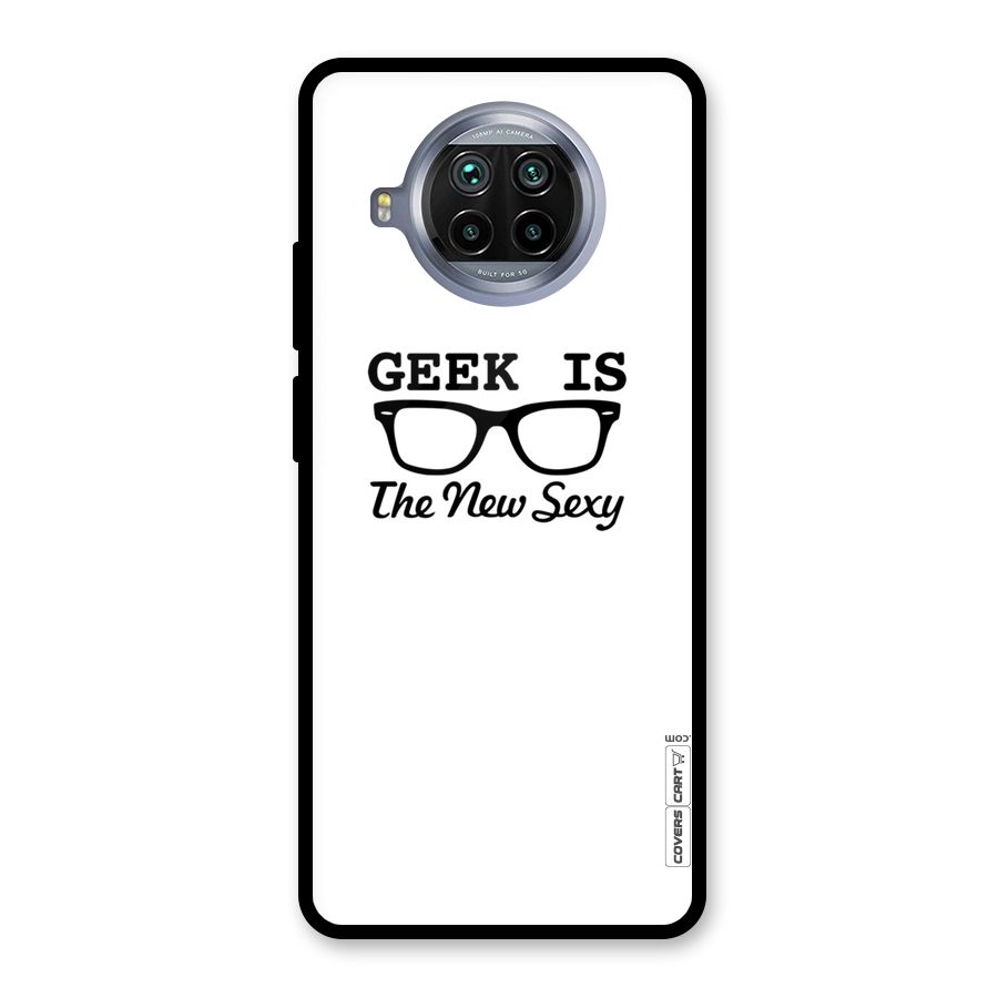 Geek Is The New Sexy Glass Back Case for Mi 10i