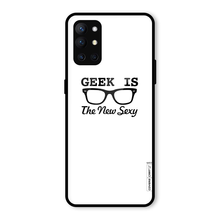 Geek Is The New Sexy Glass Back Case for OnePlus 9R