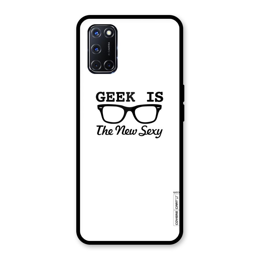 Geek Is The New Sexy Glass Back Case for Oppo A52