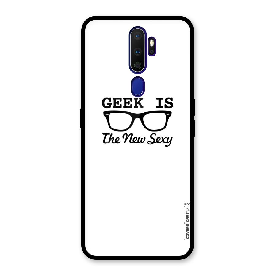 Geek Is The New Sexy Glass Back Case for Oppo A9 (2020)