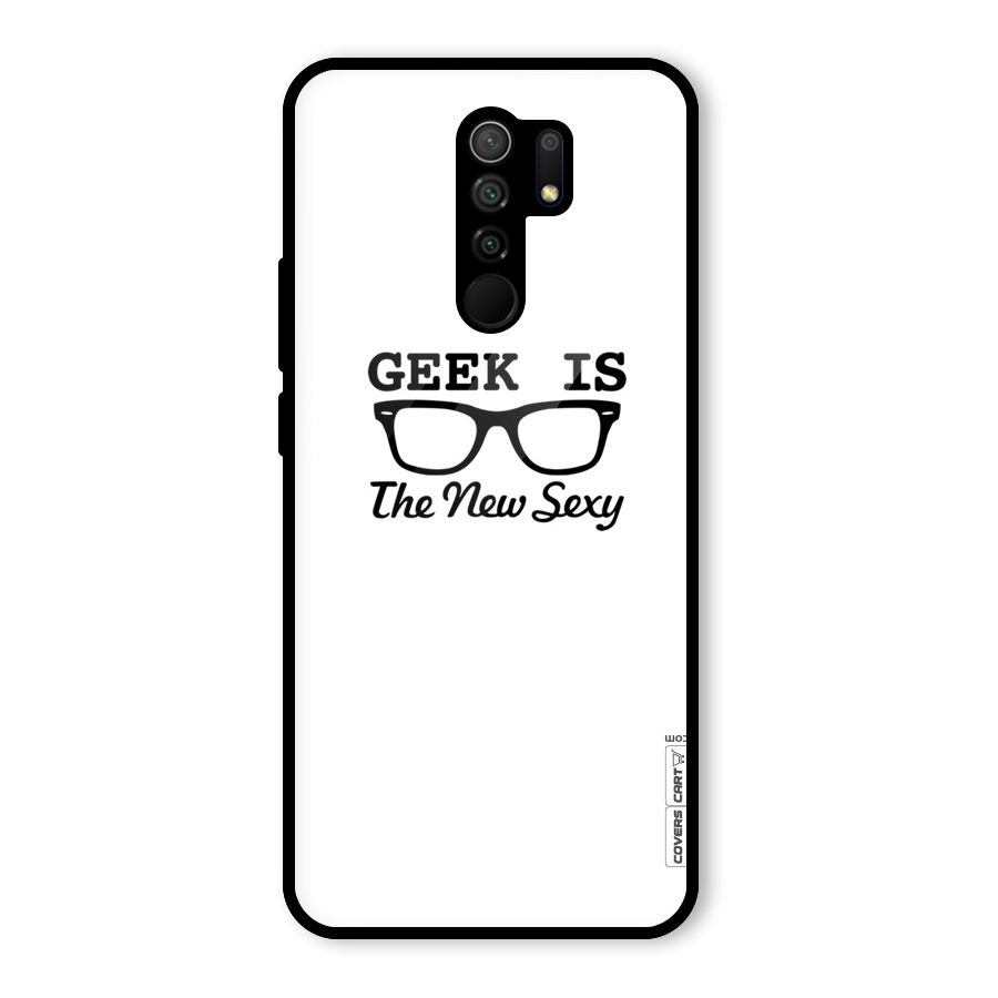 Geek Is The New Sexy Glass Back Case for Poco M2