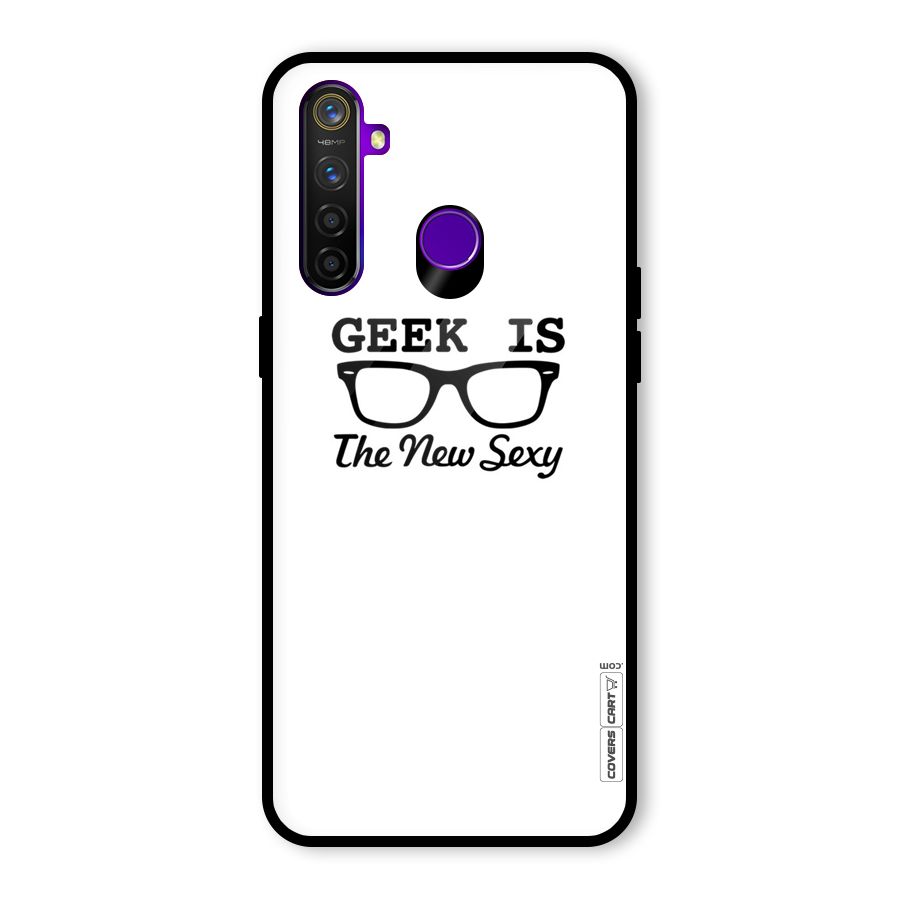 Geek Is The New Sexy Glass Back Case for Realme 5 Pro
